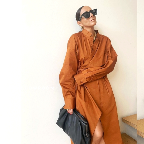 🔥Last 1🔥 Zara wrap midi dress - Picture 2 of 6